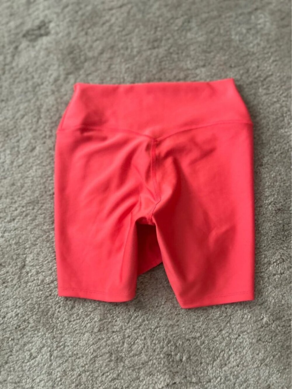 Alo Yoga Accolade Sweatshirt Airlift Shorts Set Women's Small S Candy Red - Picture 7 of 8
